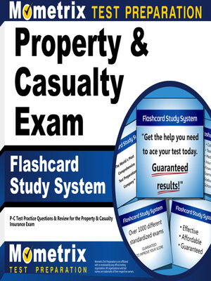 cover image of Property & Casualty Exam Flashcard Study System